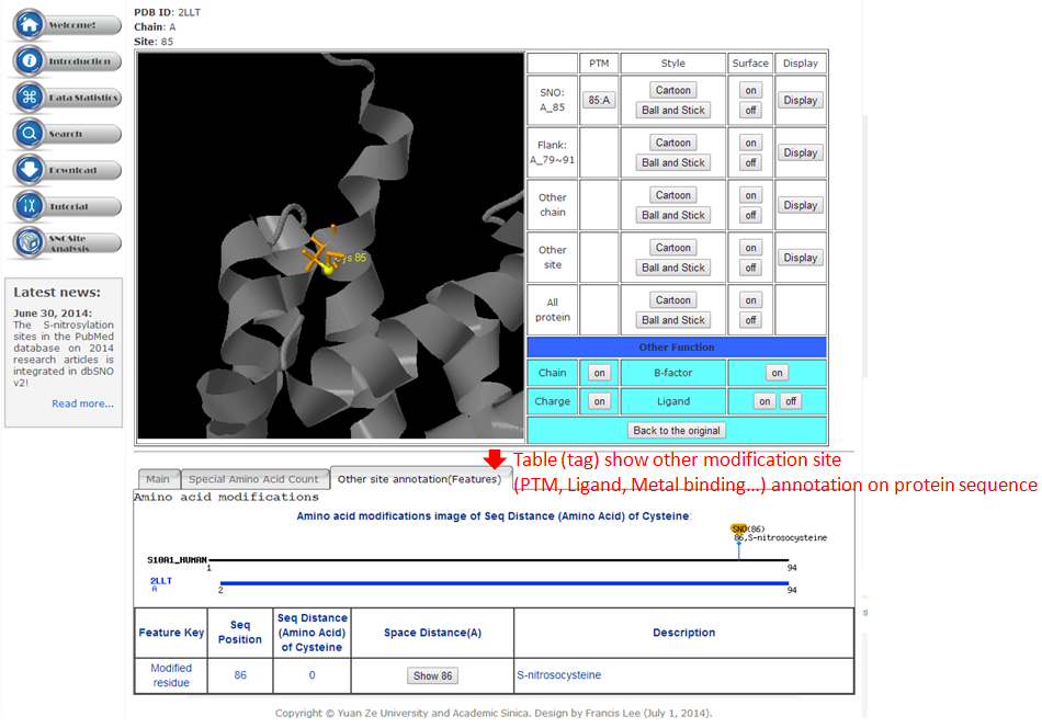 SNO Site Structure Step 3